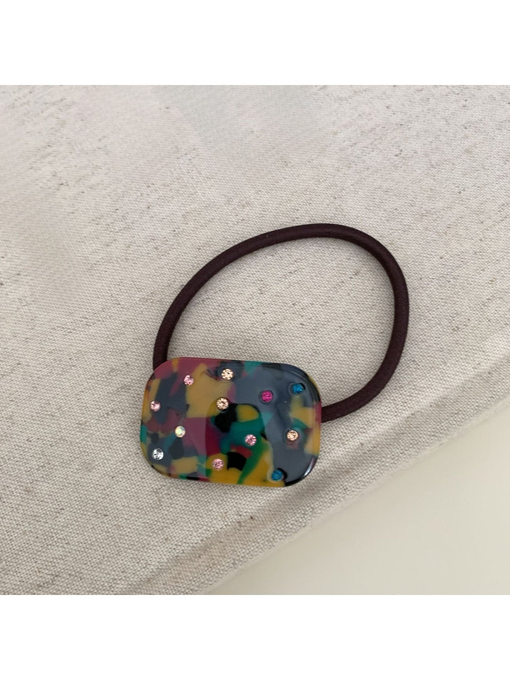 Gifty - Pretty Rectangular Acetate Hair Tie