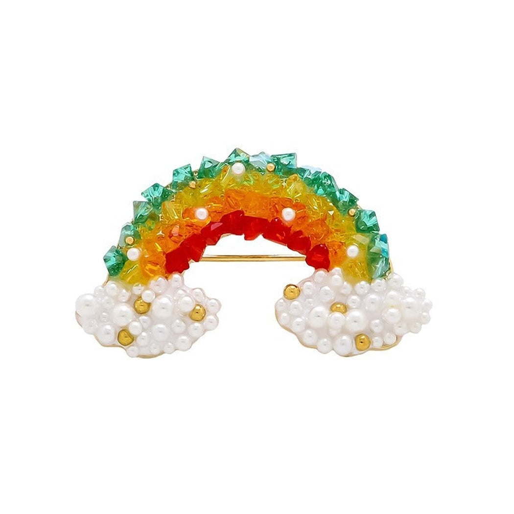 Brovia - Rainbow Cloud Brooch - view 5