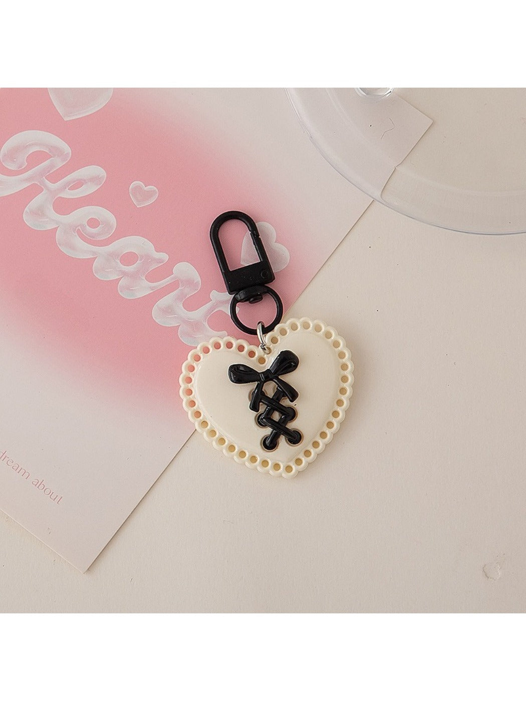 Keypus - Lovely Heart Shaped Keychain