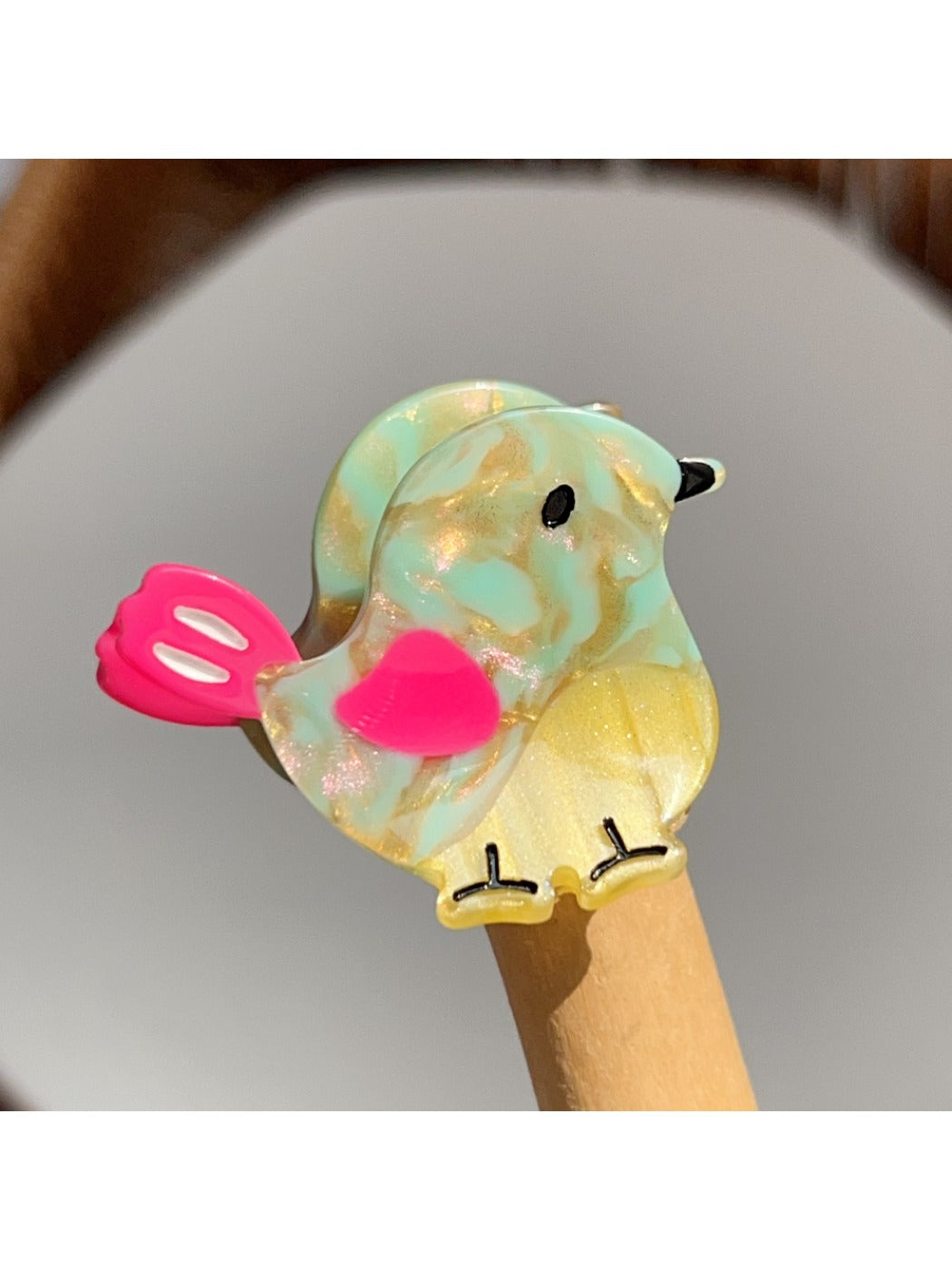 Beau - Cute Colorful Bird Shaped Claw Clip