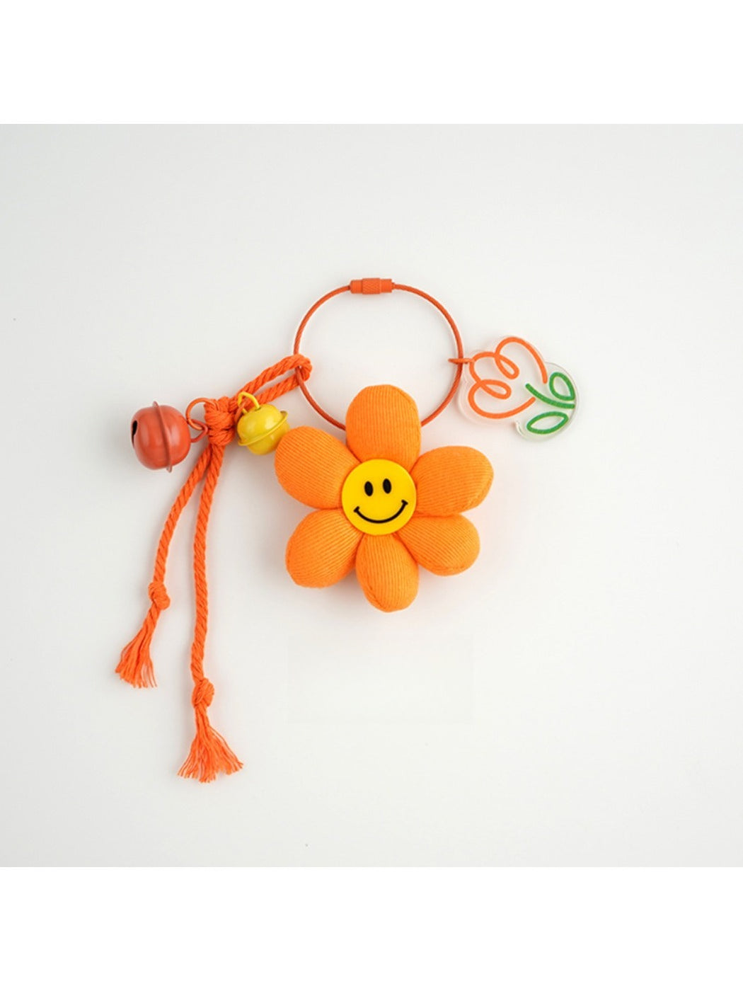 Keypus - Daisy Sunflower Smile Keychain