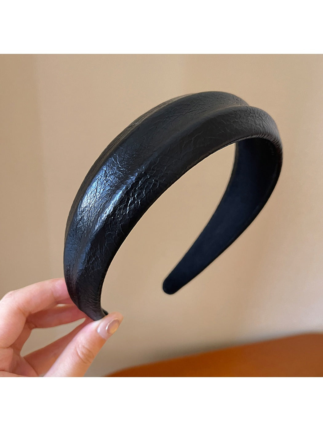 Gifty solid color wide edge headband in multiple color options arranged side by side