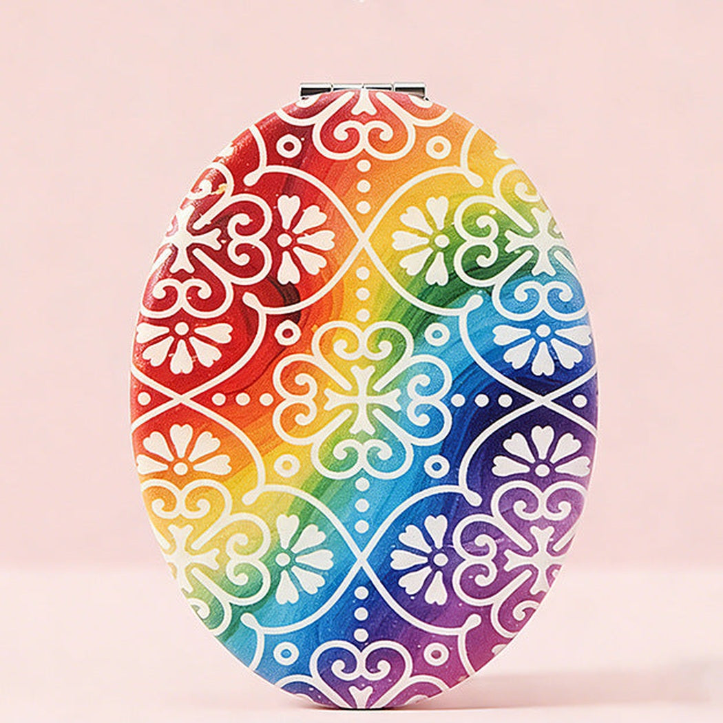 Mandala Folding Compact Mirror variant image
