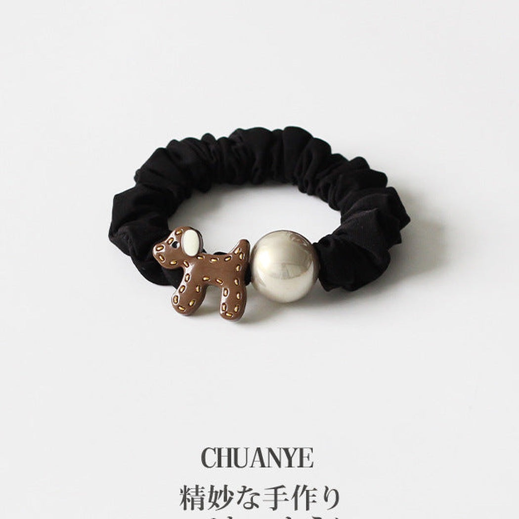 Dog Charm Hair Tie Collection variant image