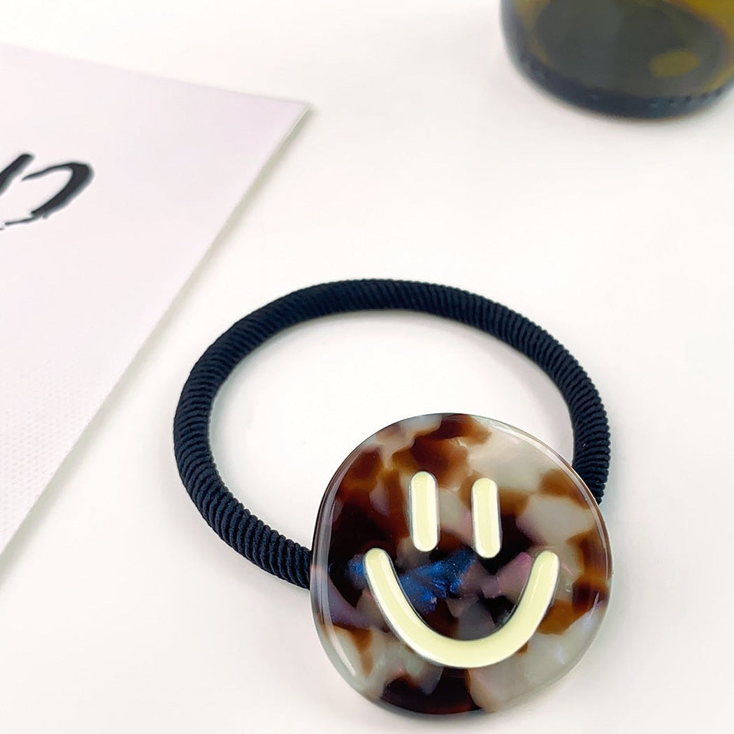 Smiley Charm Hair Tie Collection variant image