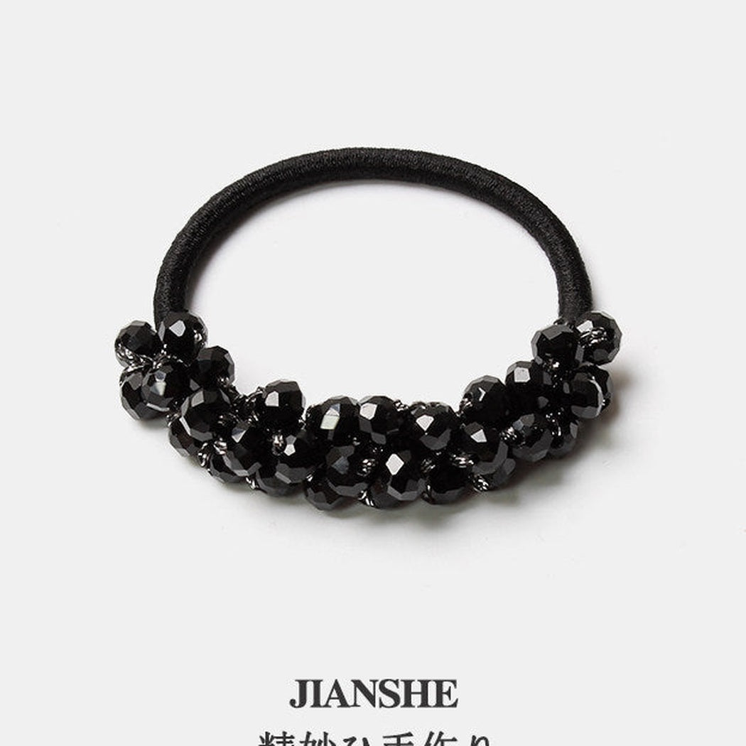 Crystal Bead Hair Tie Collection variant image