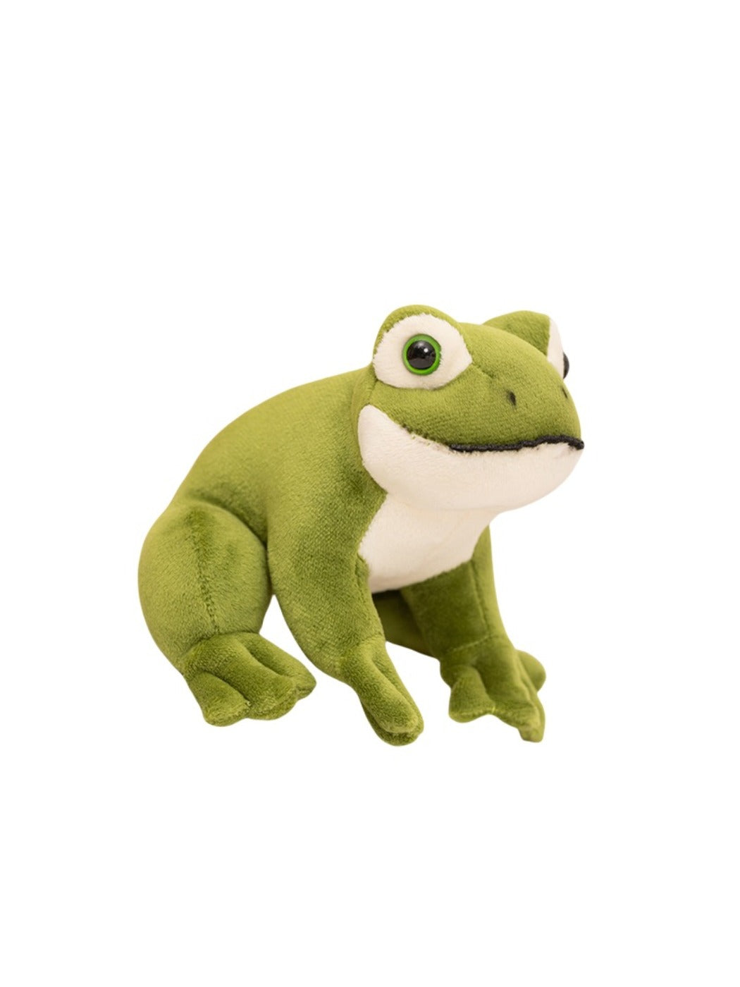 Kuta - Realistic Sitting Frog Plush Toy Soft and Cuddly