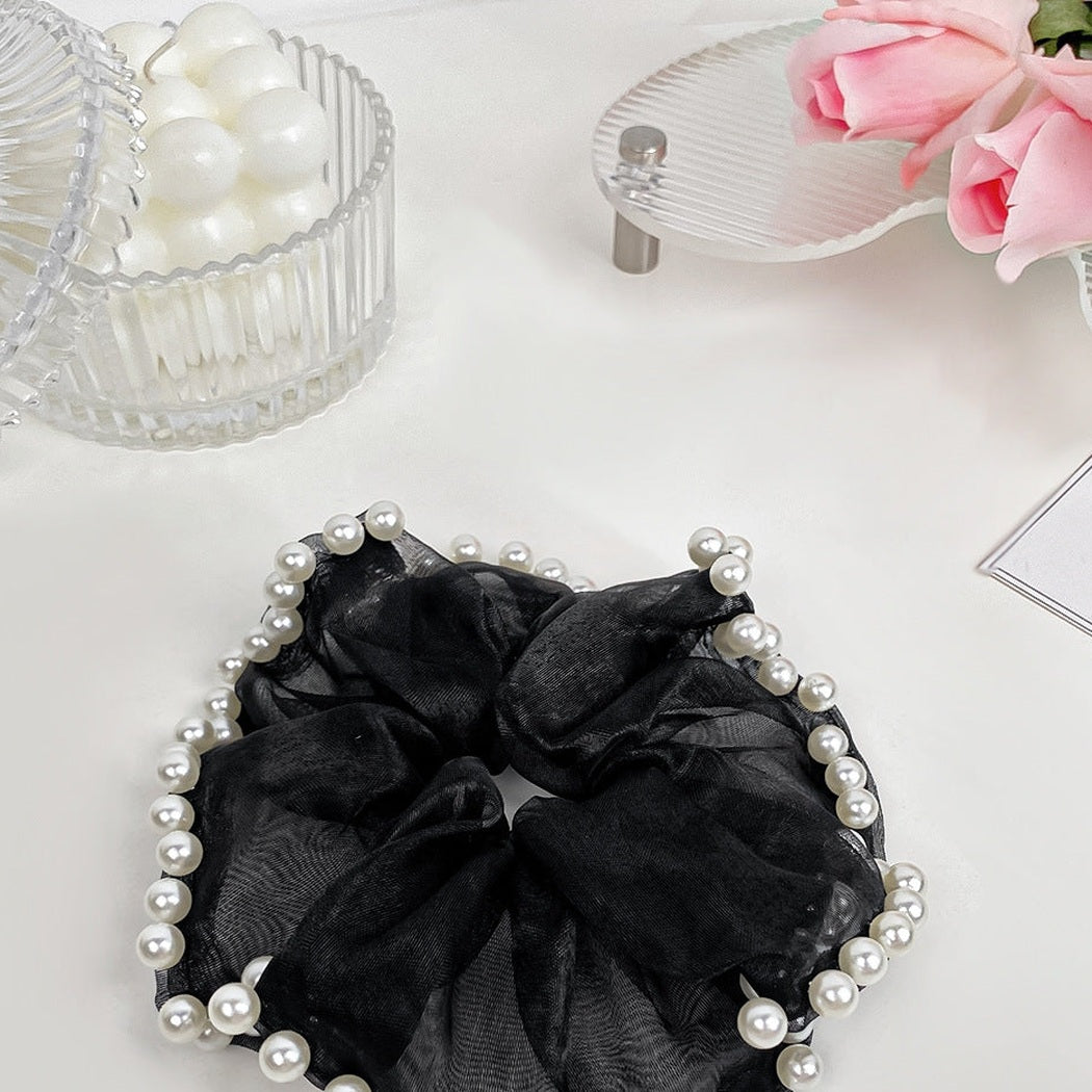 Pearl Mesh Scrunchie Collection variant image