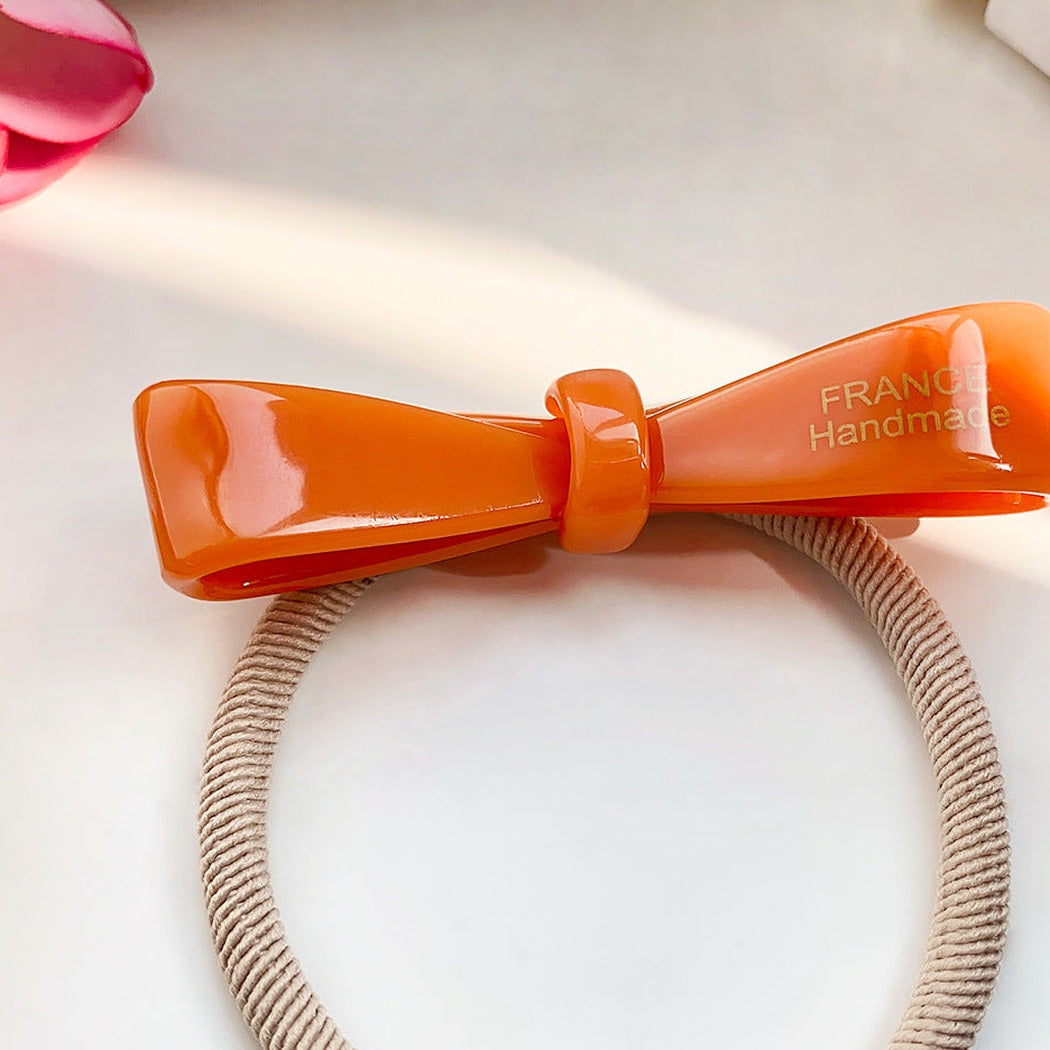 Marbled Bow Hair Tie Collection variant image