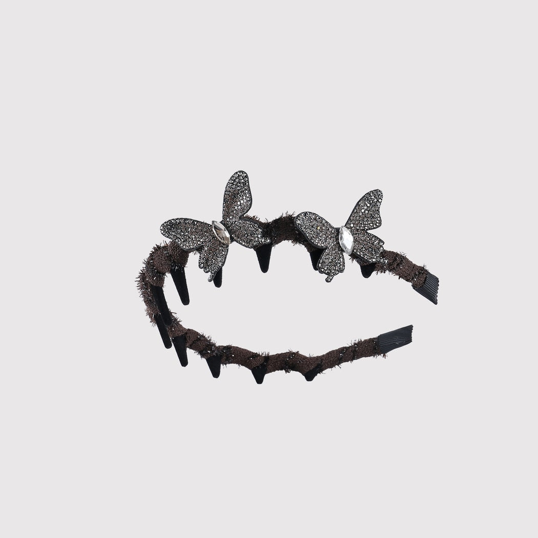 Gifty - Sparkly Butterfly Accent Fashion Headband