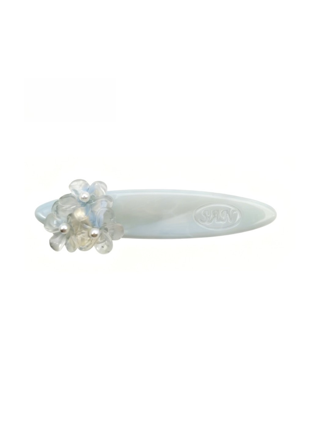 Beau - Sweet Floral Acetate Bangs Hair Clip