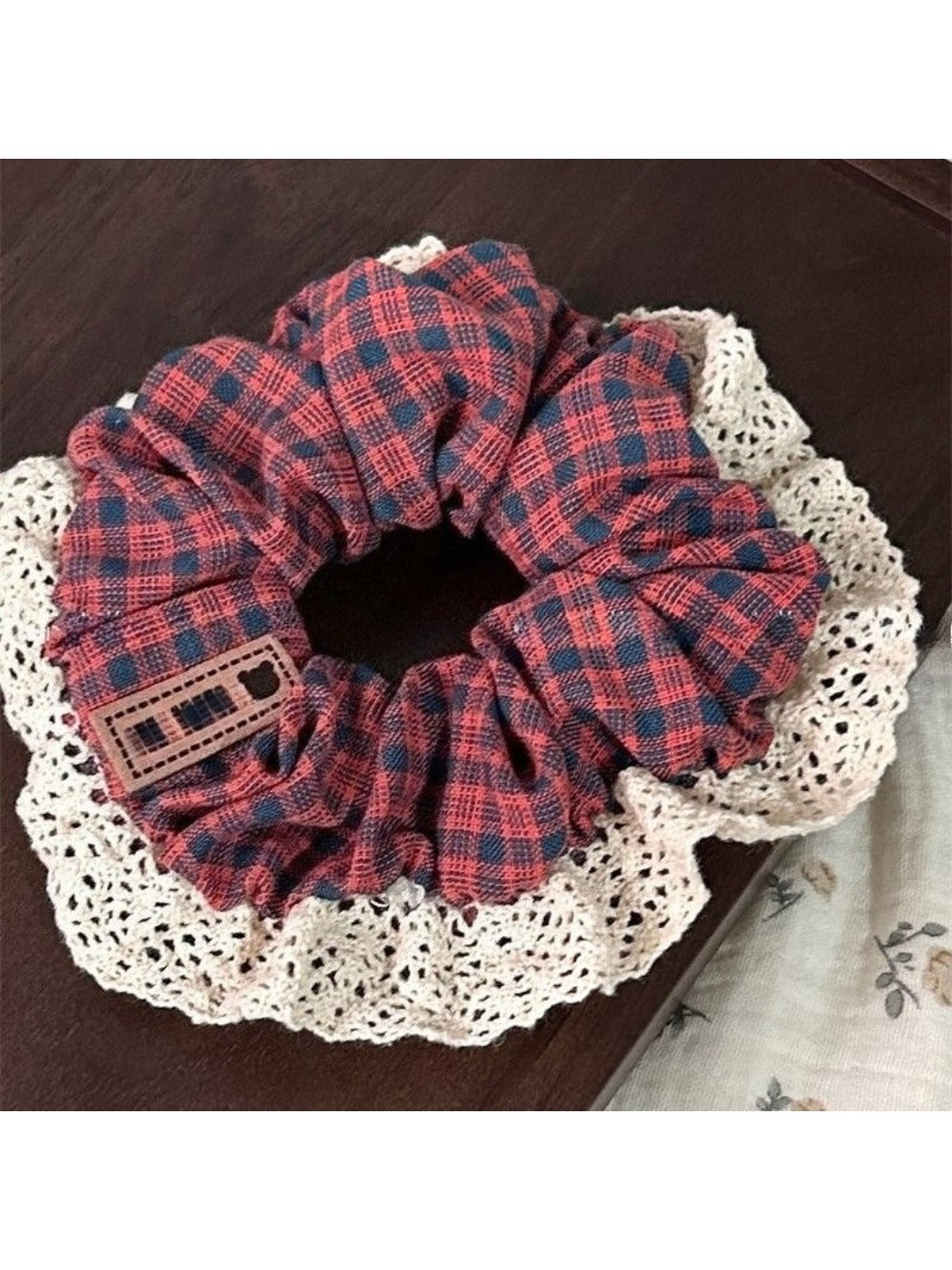 Gifty - Plaid Cute Simple Scrunchie