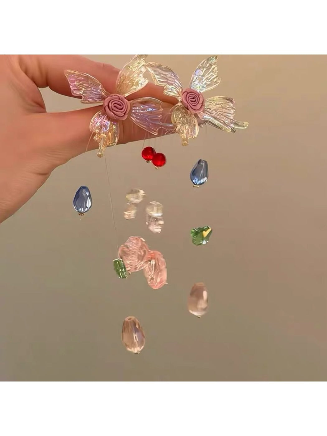 Earedge - Elegant Colorful Butterfly Earrings