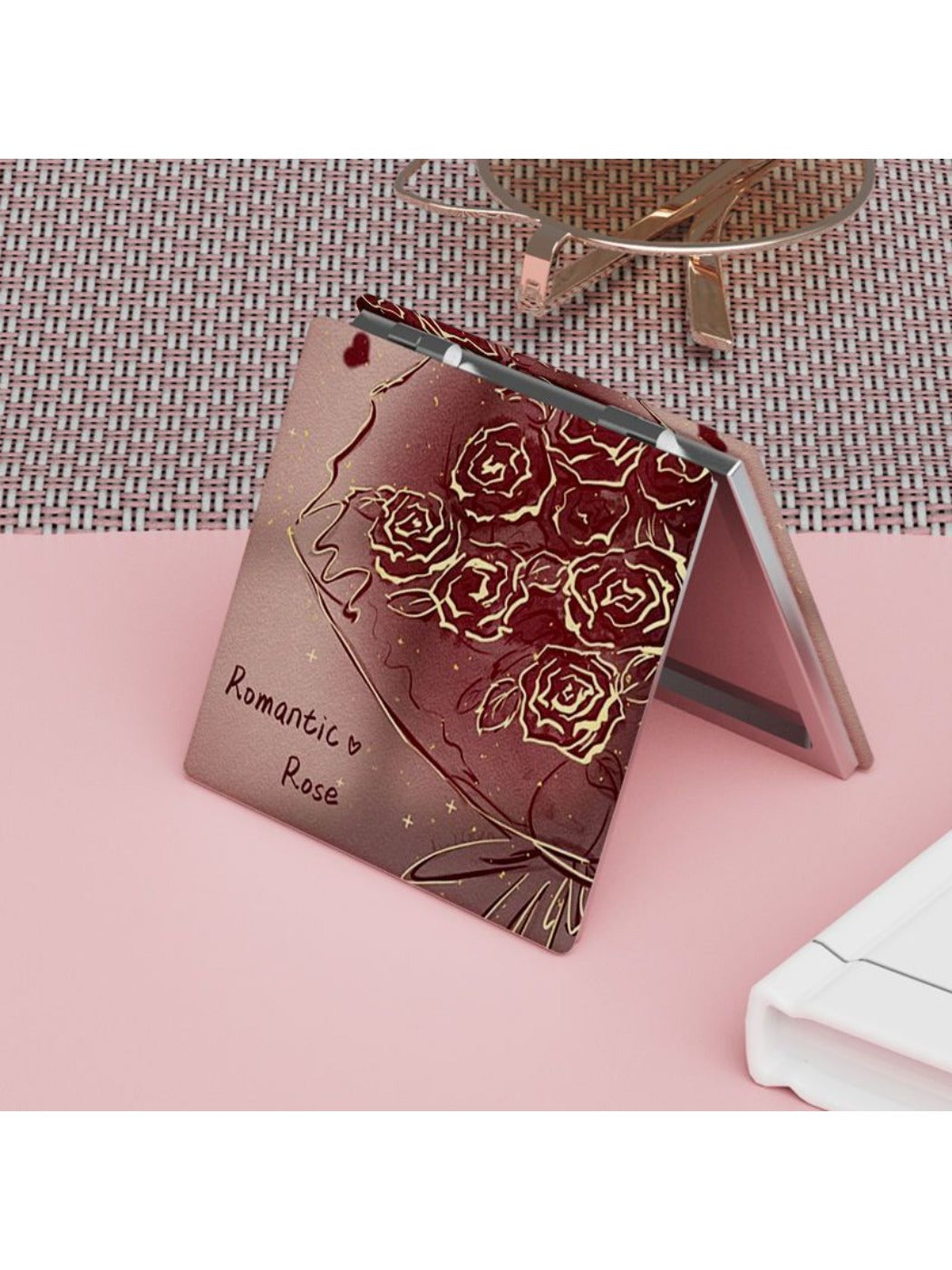 Mirroray - Exquisite Rose Embellished Mirror