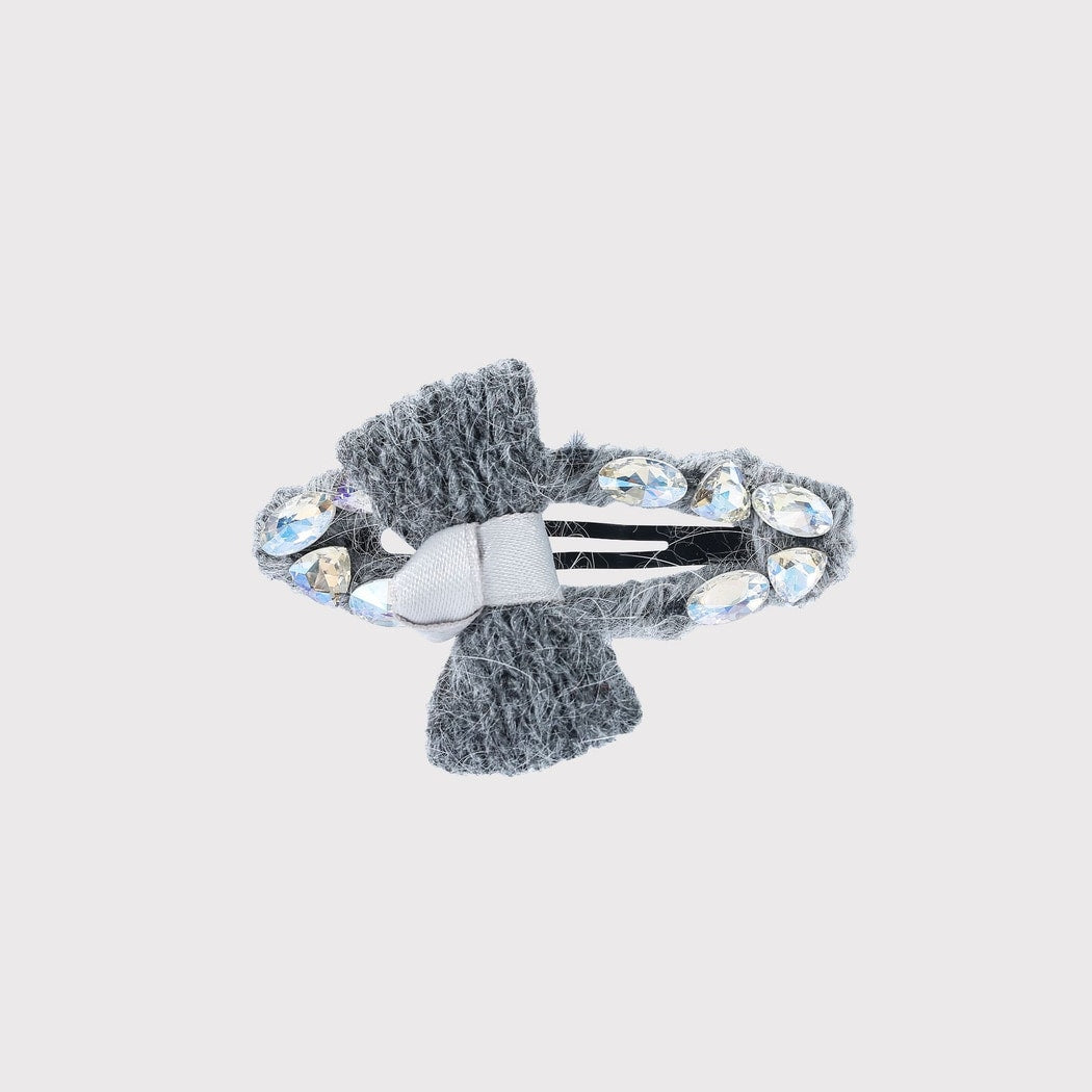 Beau - Cute Plush Bow Detail Hair Clip