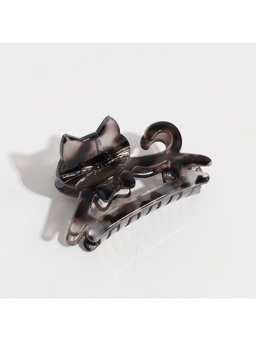 Beau - Glossy Cat Shape Acrylic Alloy Hair Claw Clip