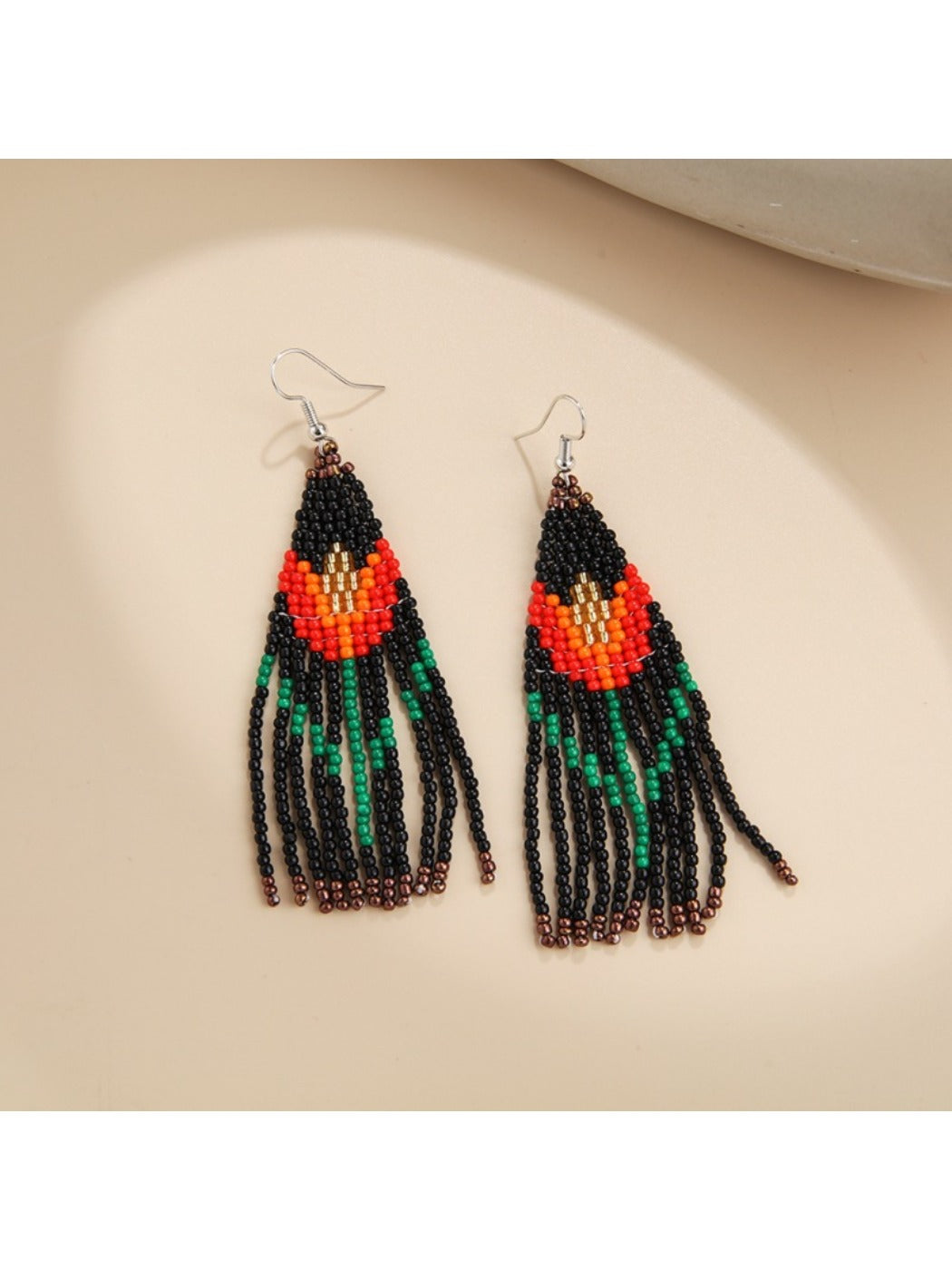 Earedge - Boho Floral Tassel Earrings