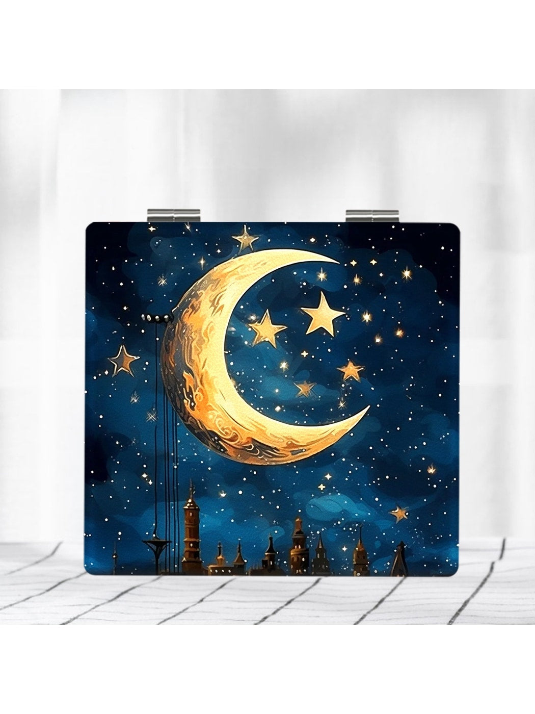 Mirroray - Star and Moon Folding Makeup Mirror