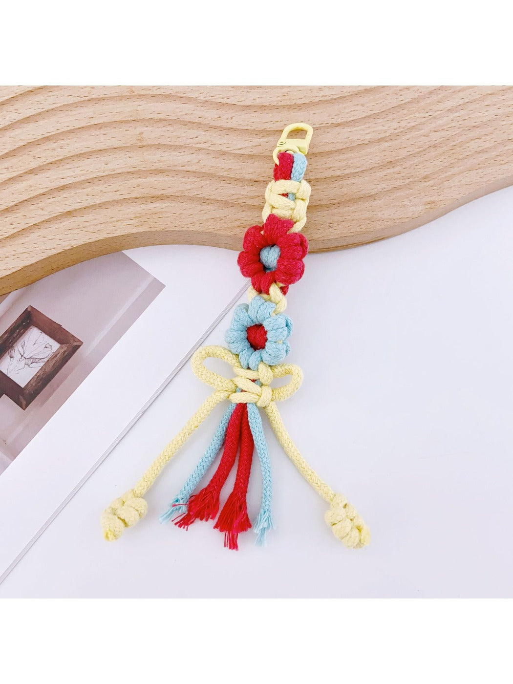 Keypus - Daisy Flower Bag Accessory Keychain