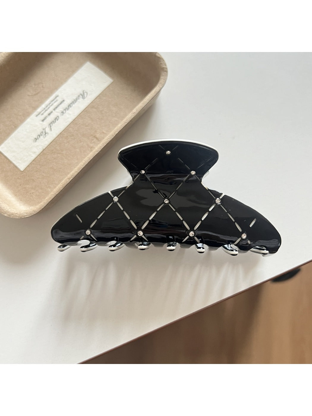 Beau - Elegant Versatile Plaid Barrette