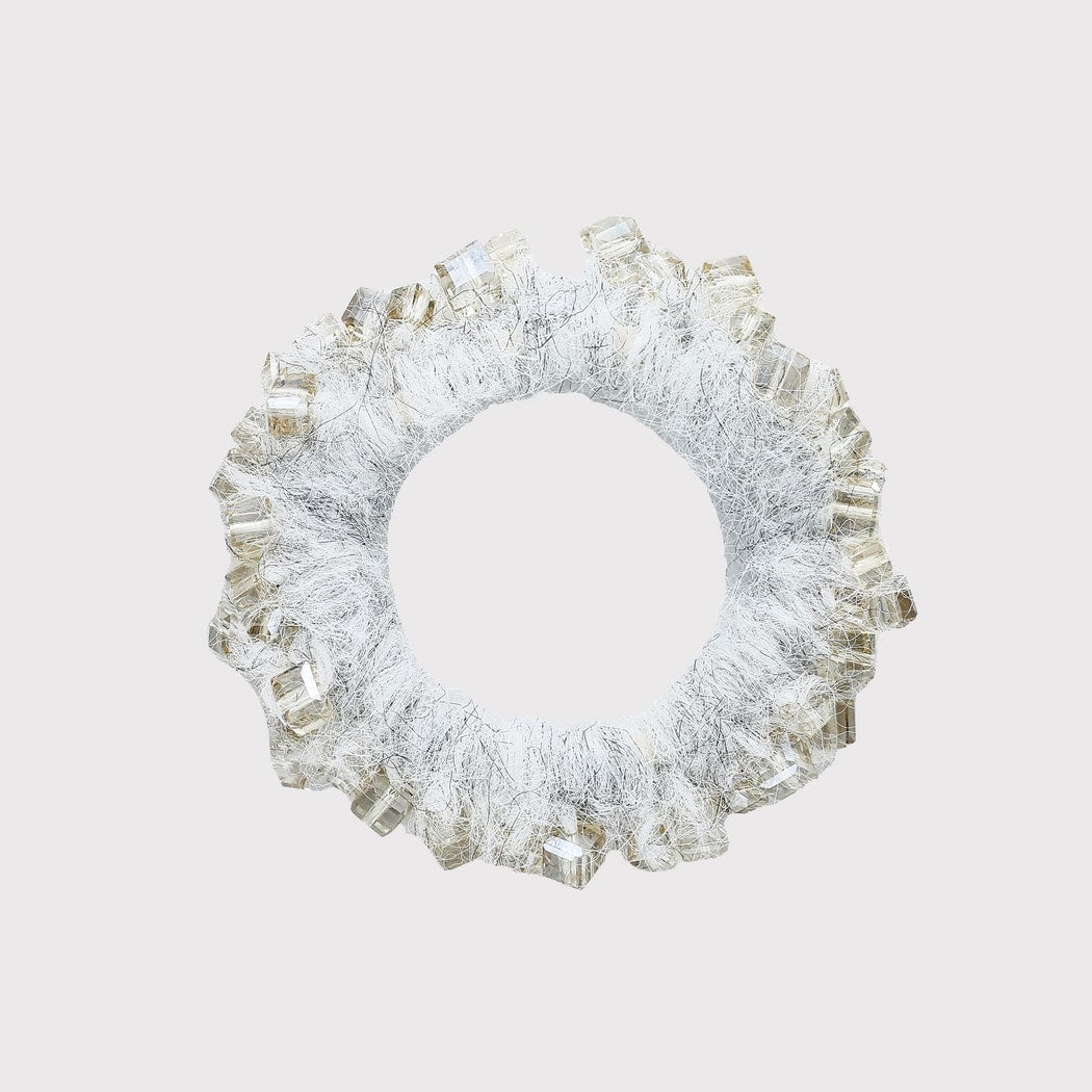 Gifty - Muted Sparkly Knit Look Hair Tie