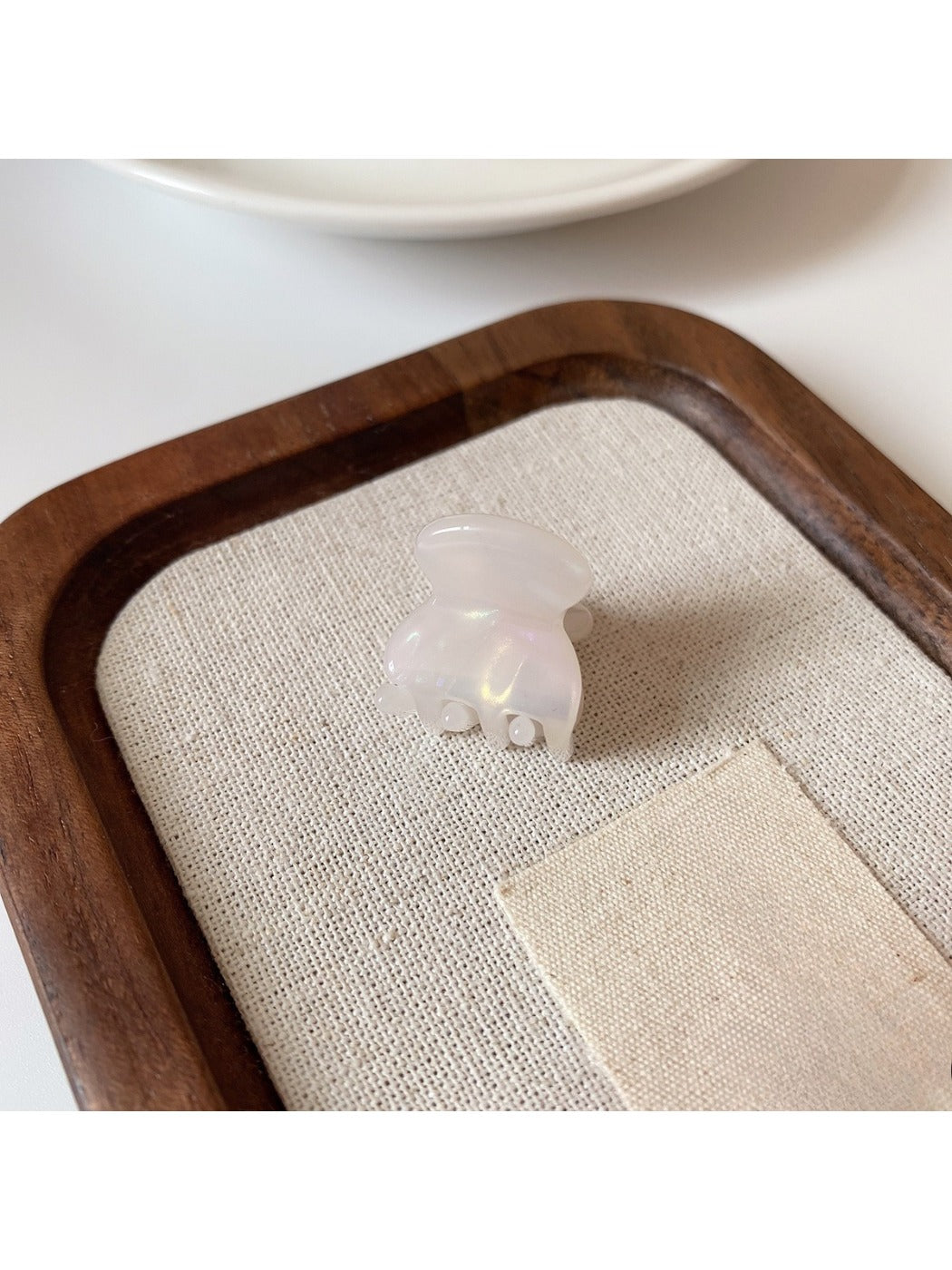 Beau - Mini Minimalist Half Moon Hair Claw Clip