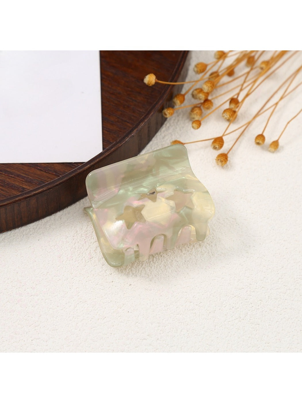 Beau - Star Patterned Cut Out Claw Clip