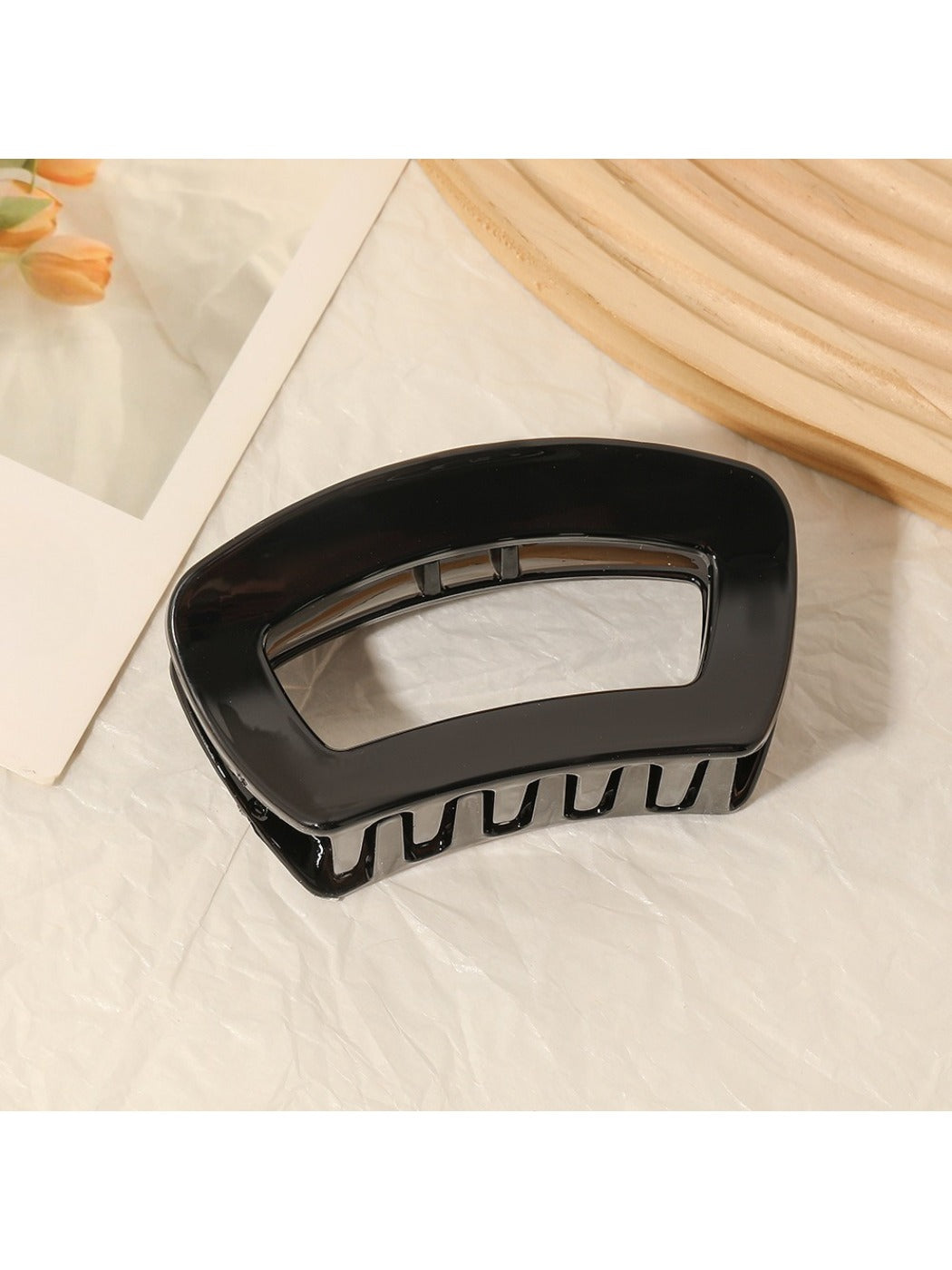 Beau - Artistic Solid Rectangle Hair Clip