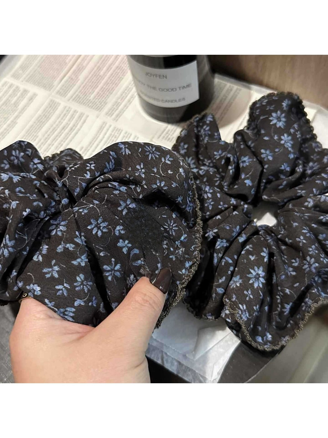 Gifty - Printed Scrunchie Hair Ties