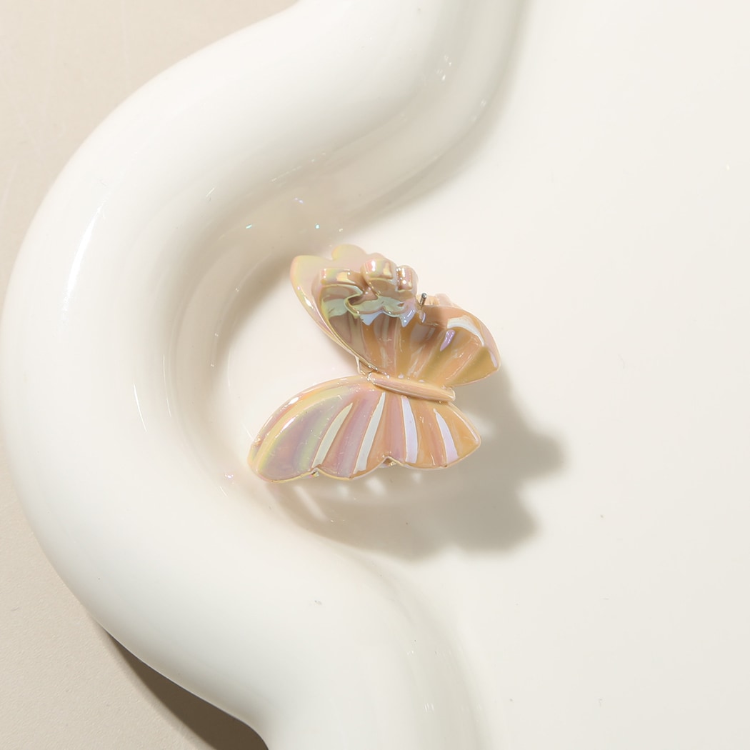 Beau - Glossy Gradient Butterfly PS Hair Claw Clip