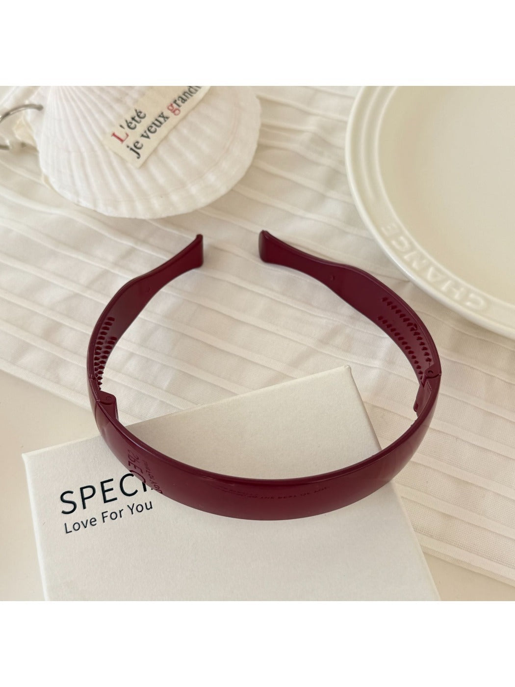 Gifty - Foldable Leopard Print Acetate Headband