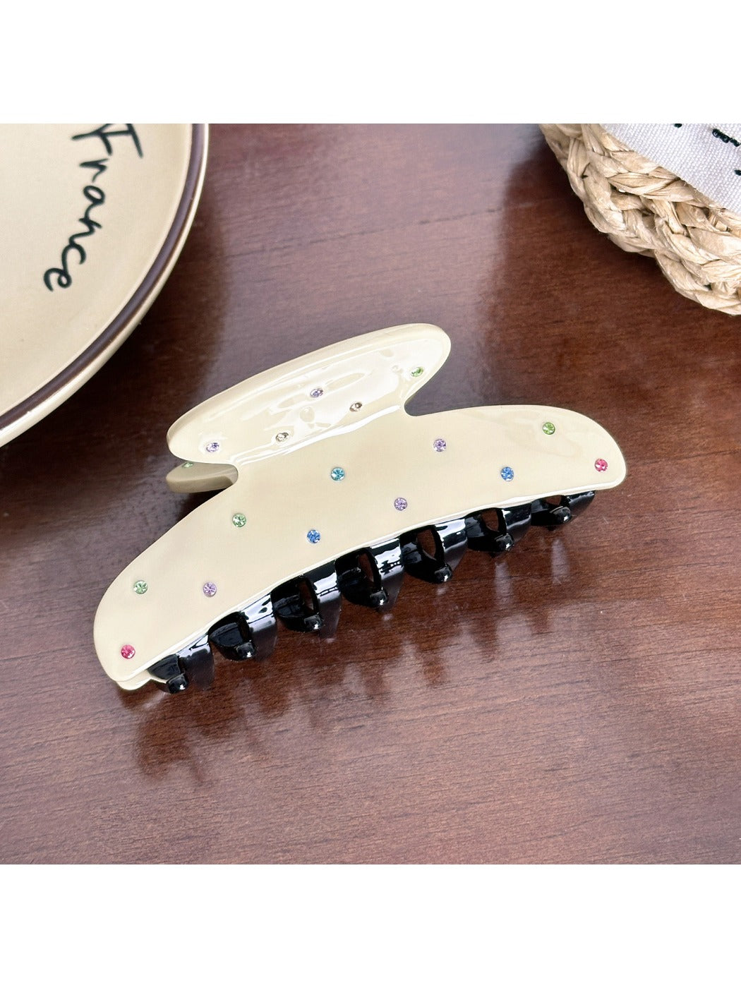 Beau - Contrast Color Acetate Hair Clip