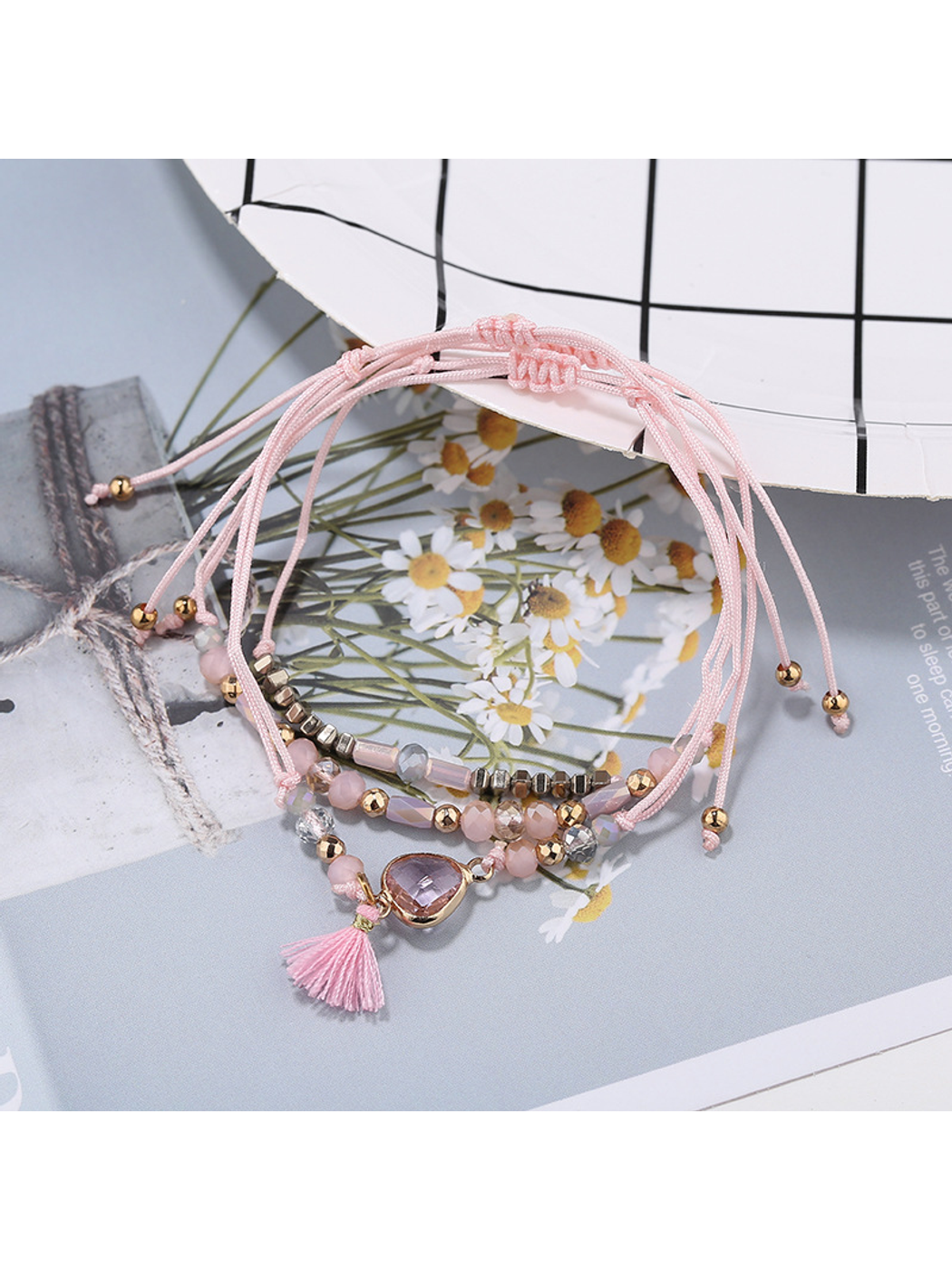 Lovra - Bohemian Beaded Tassel Bracelet Bracelet