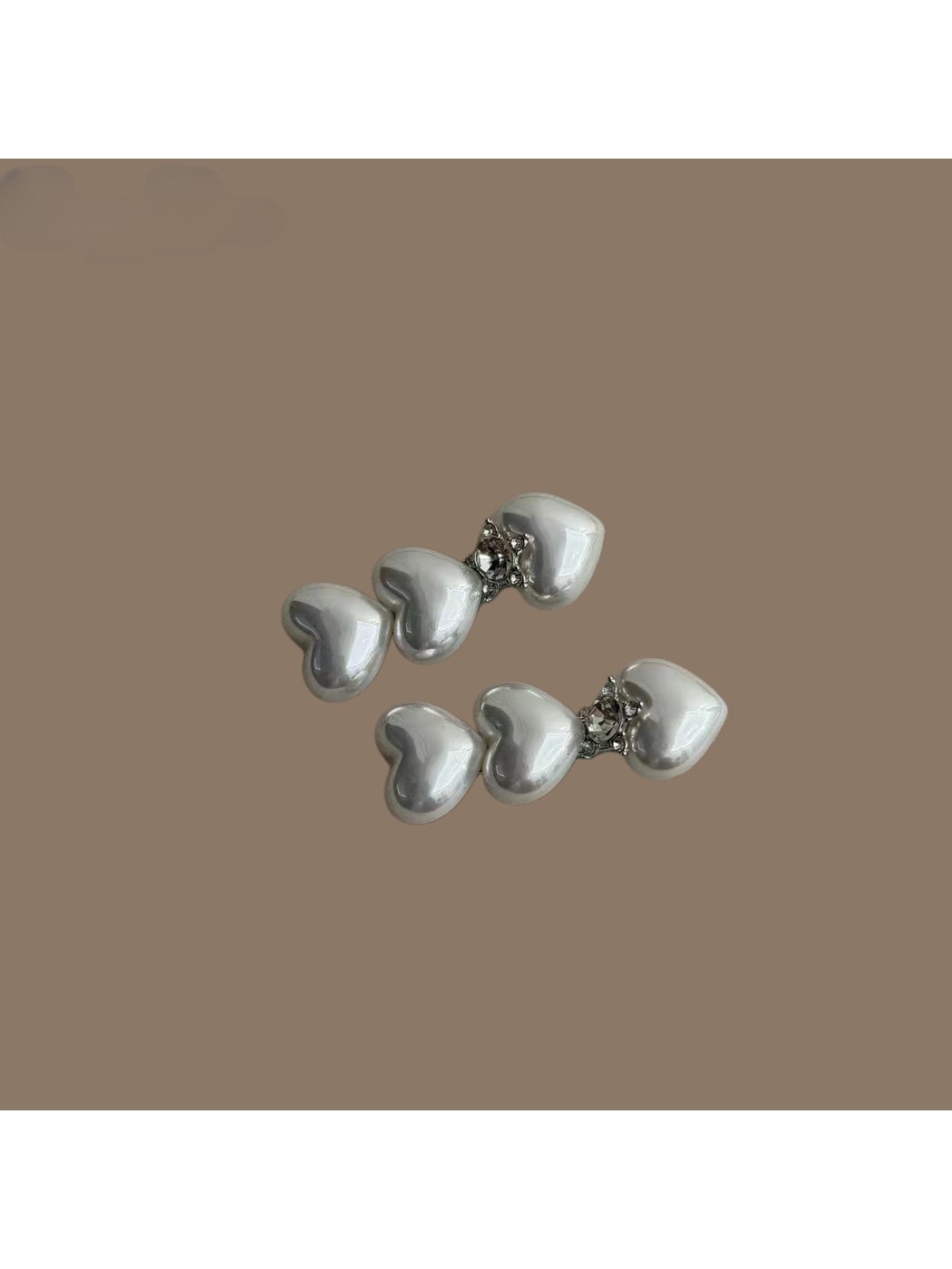 Beau - Sweet Style Triple Heart Side Bangs Hair Clip