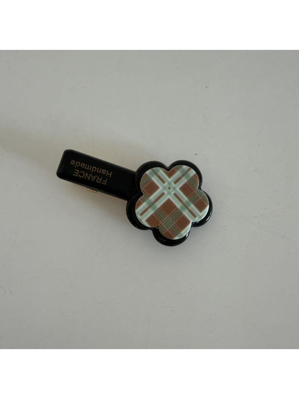 Beau - Elegant Plaid Hair Clip