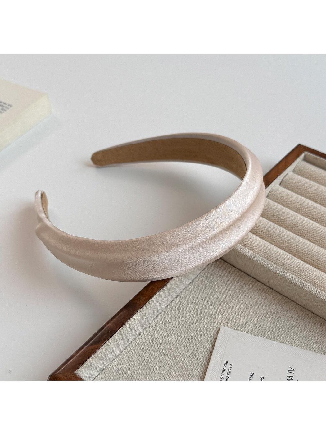 Gifty - Geometric Satin Finish Padded Headband