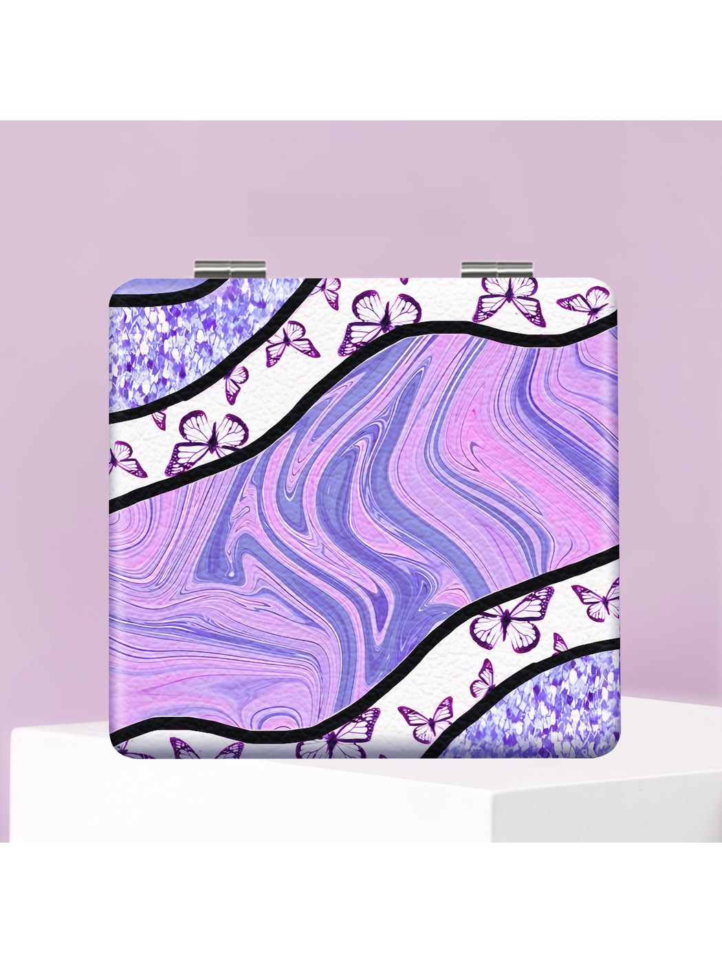 Mirroray - Portable Y2K Style Pocket Makeup Mirror