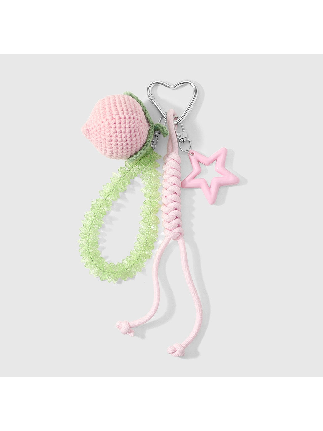 Keypus - Y2K Fruit Star Charm Key Ring Accessory Keychain