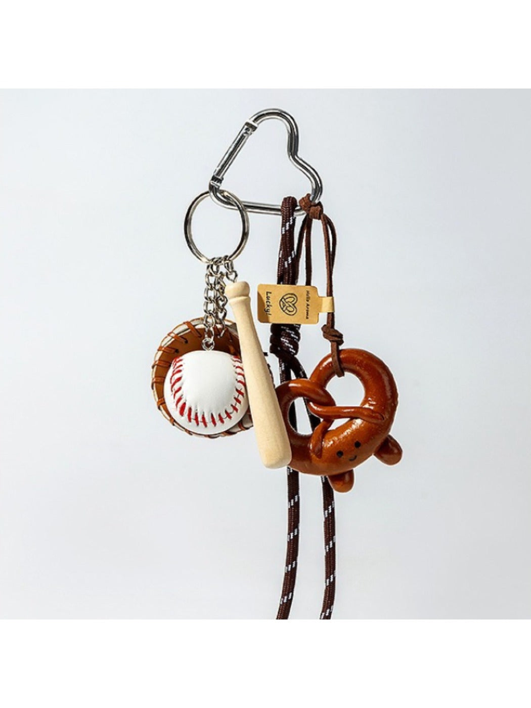 Keypus - Bagel-Shaped Charm Keychain