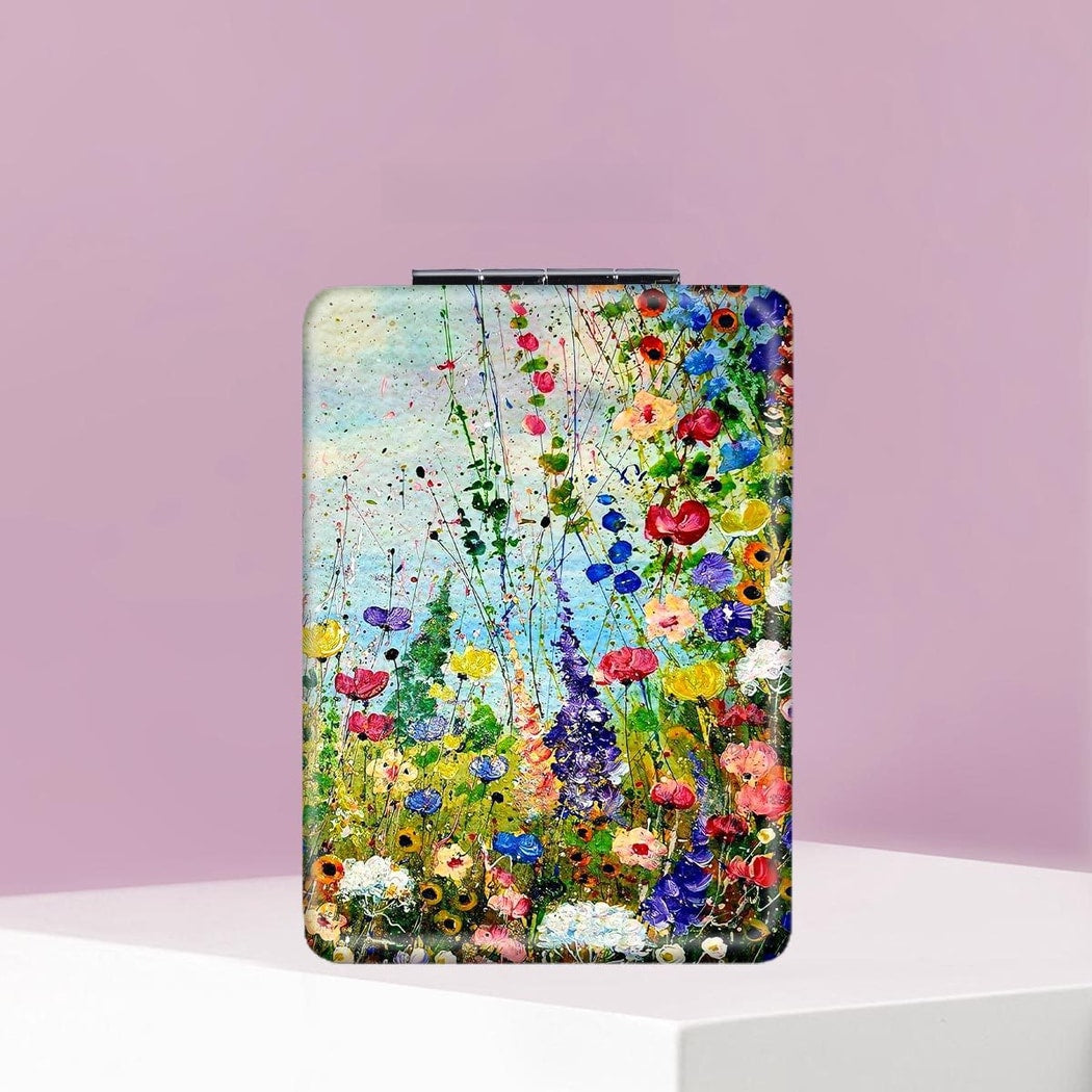 Mirroray - Butterfly Garden Travel Vanity Mirror