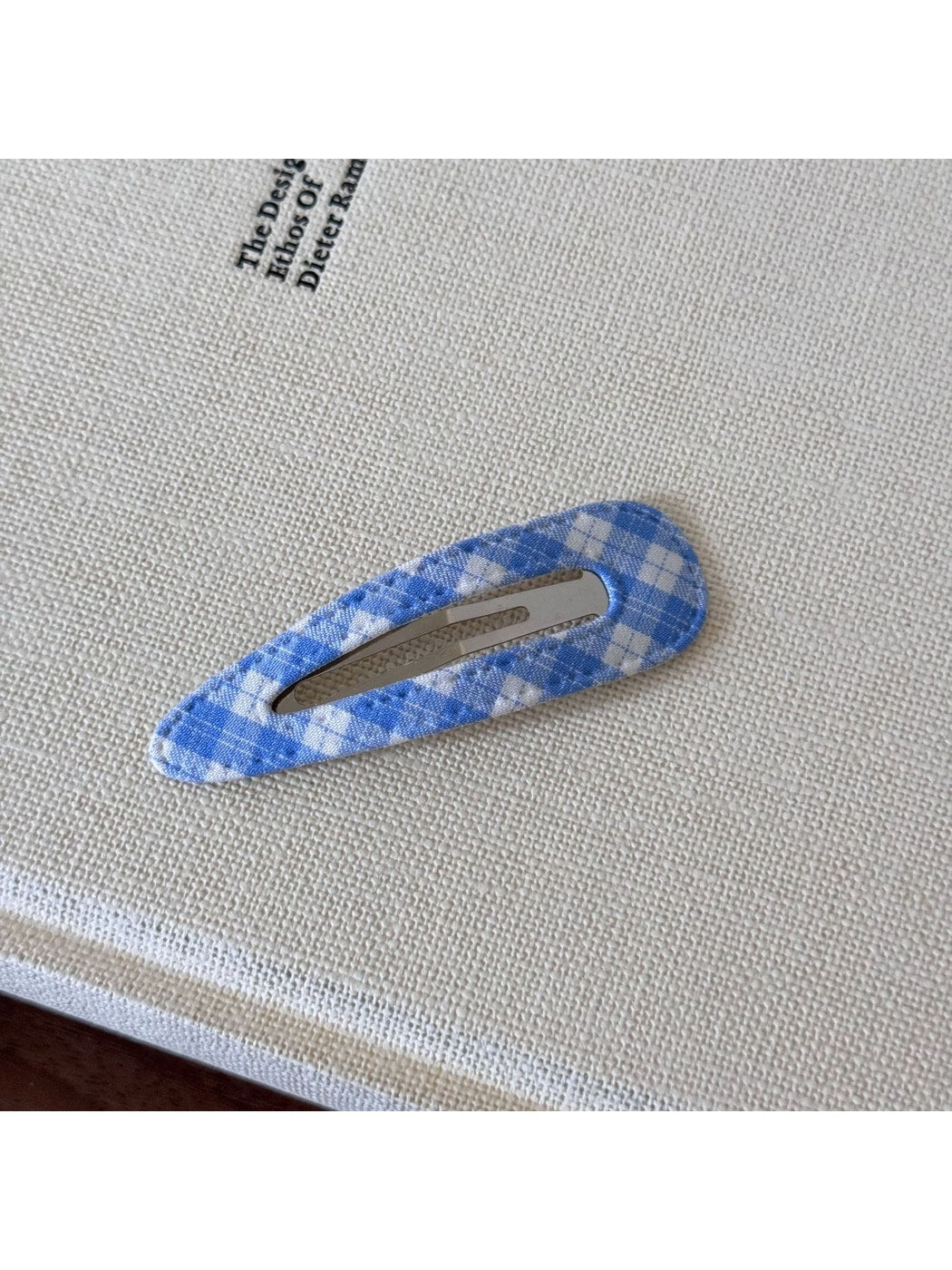 Beau - Sweet Style Polka Dot and Plaid Hair Clip
