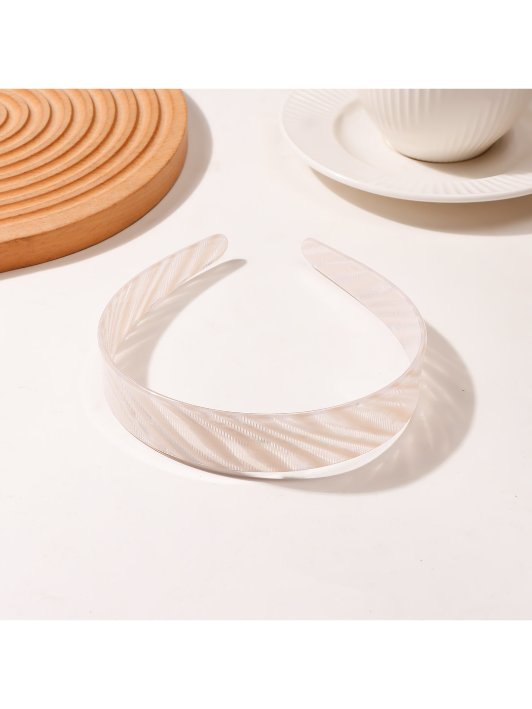 Gifty - Minimal Striped PVC Daily Wear Headband