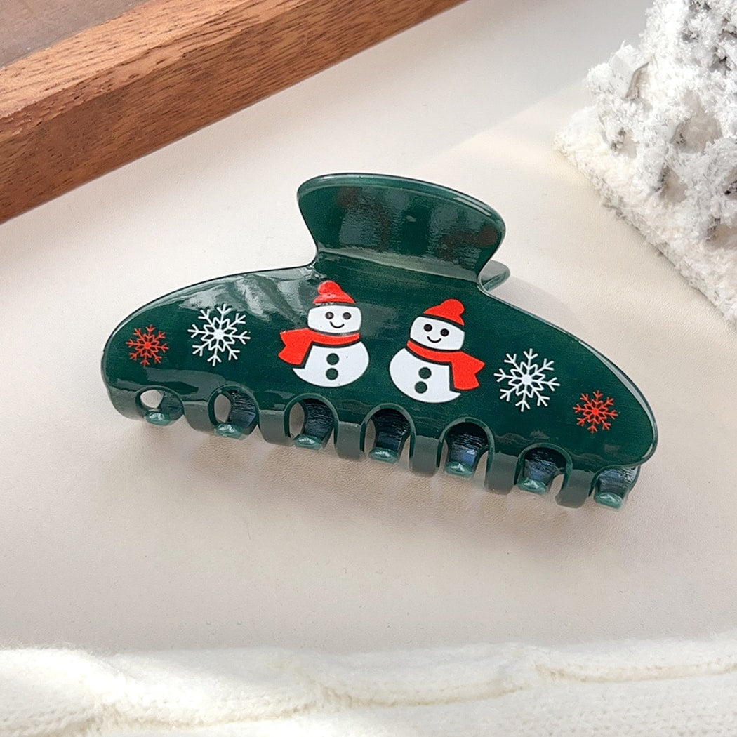 Beau - Funny Christmas Theme Print Claw Clip