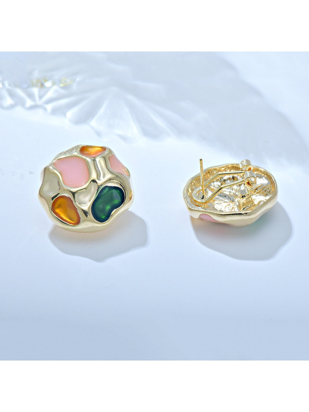 Earedge - Spring Color Blocking Earrings