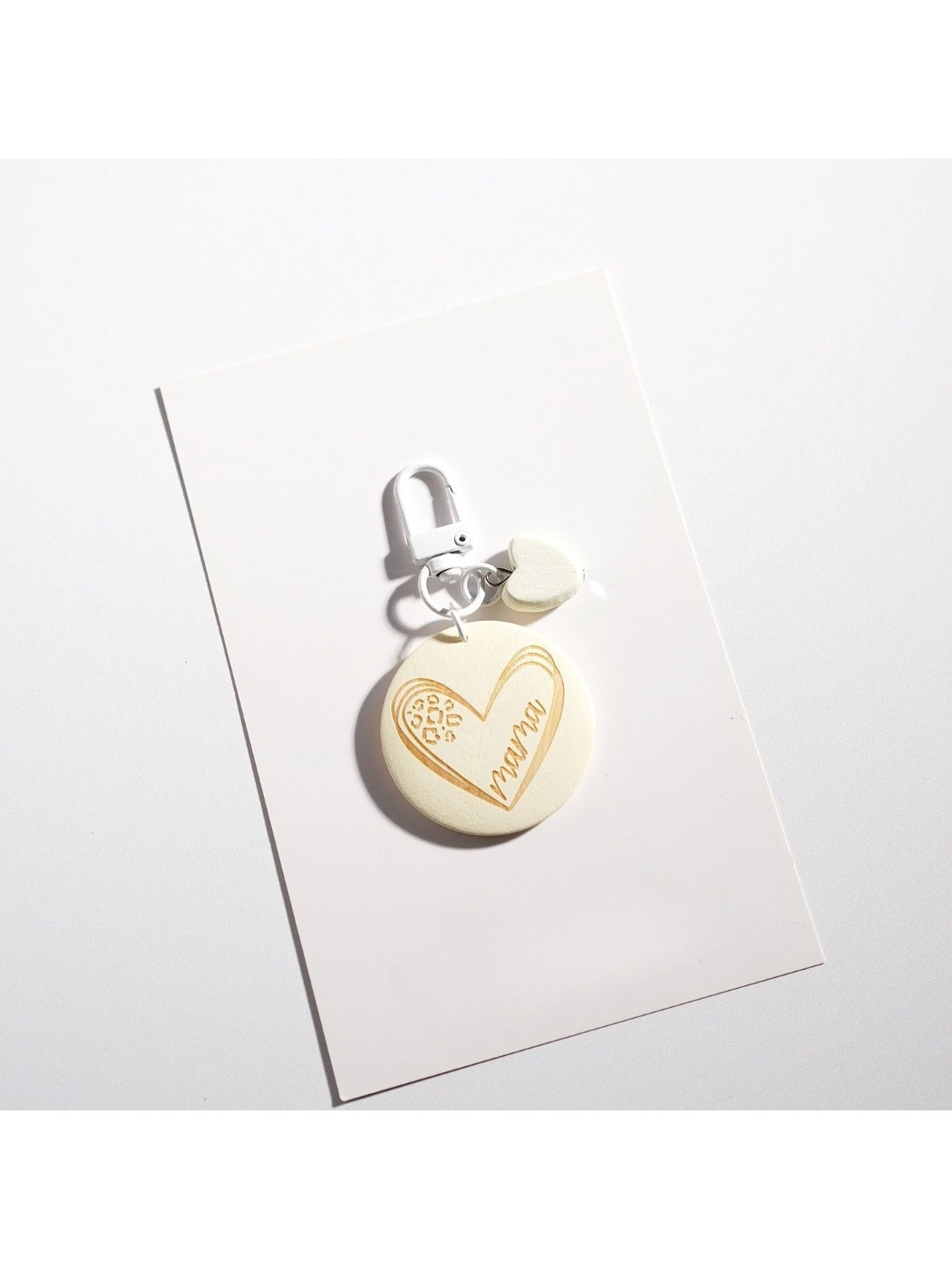 Keypus - Round Solid Color Keychain