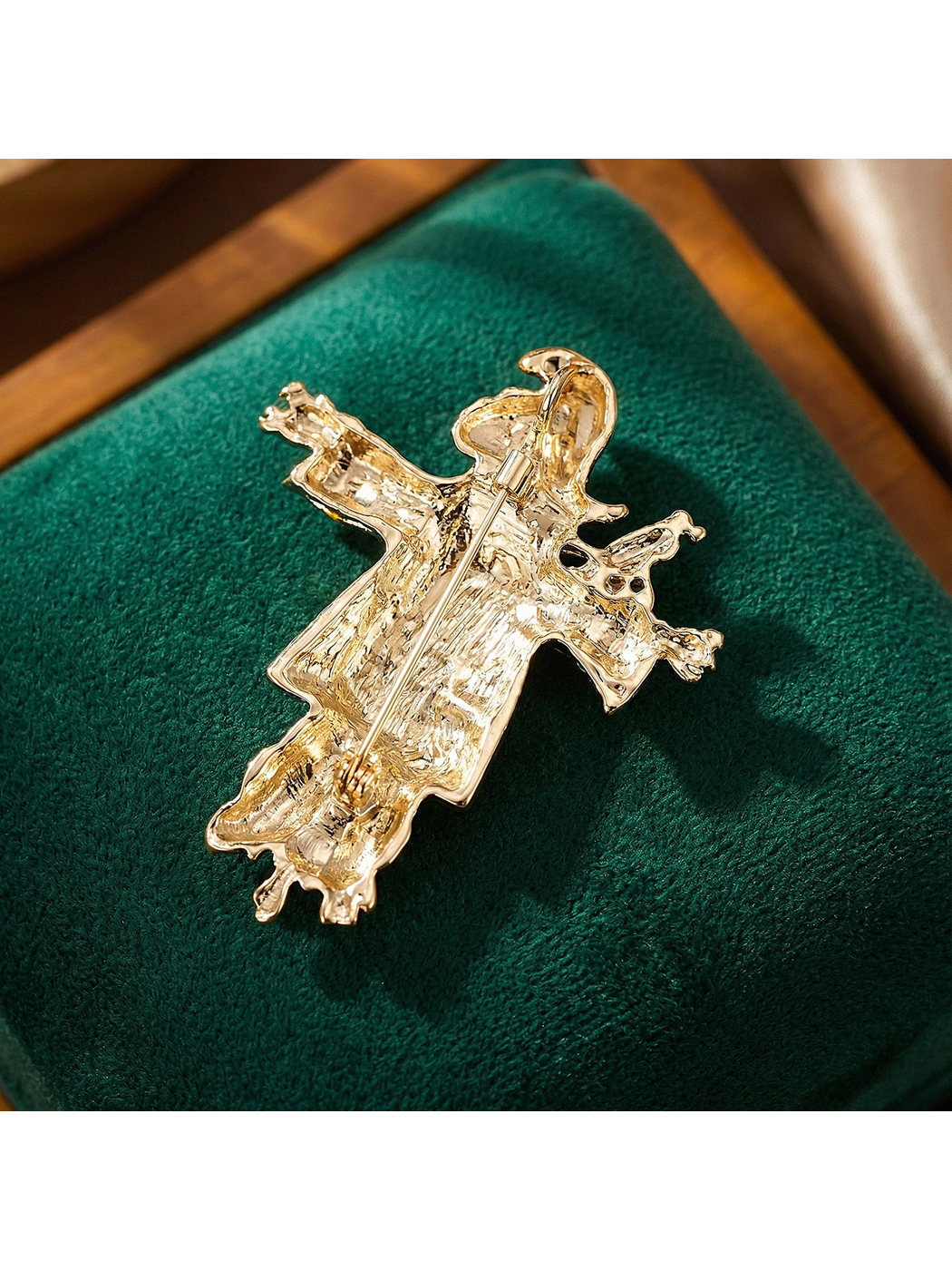 Brovia - Cartoon Scarecrow Oil Drip Finish Brooch