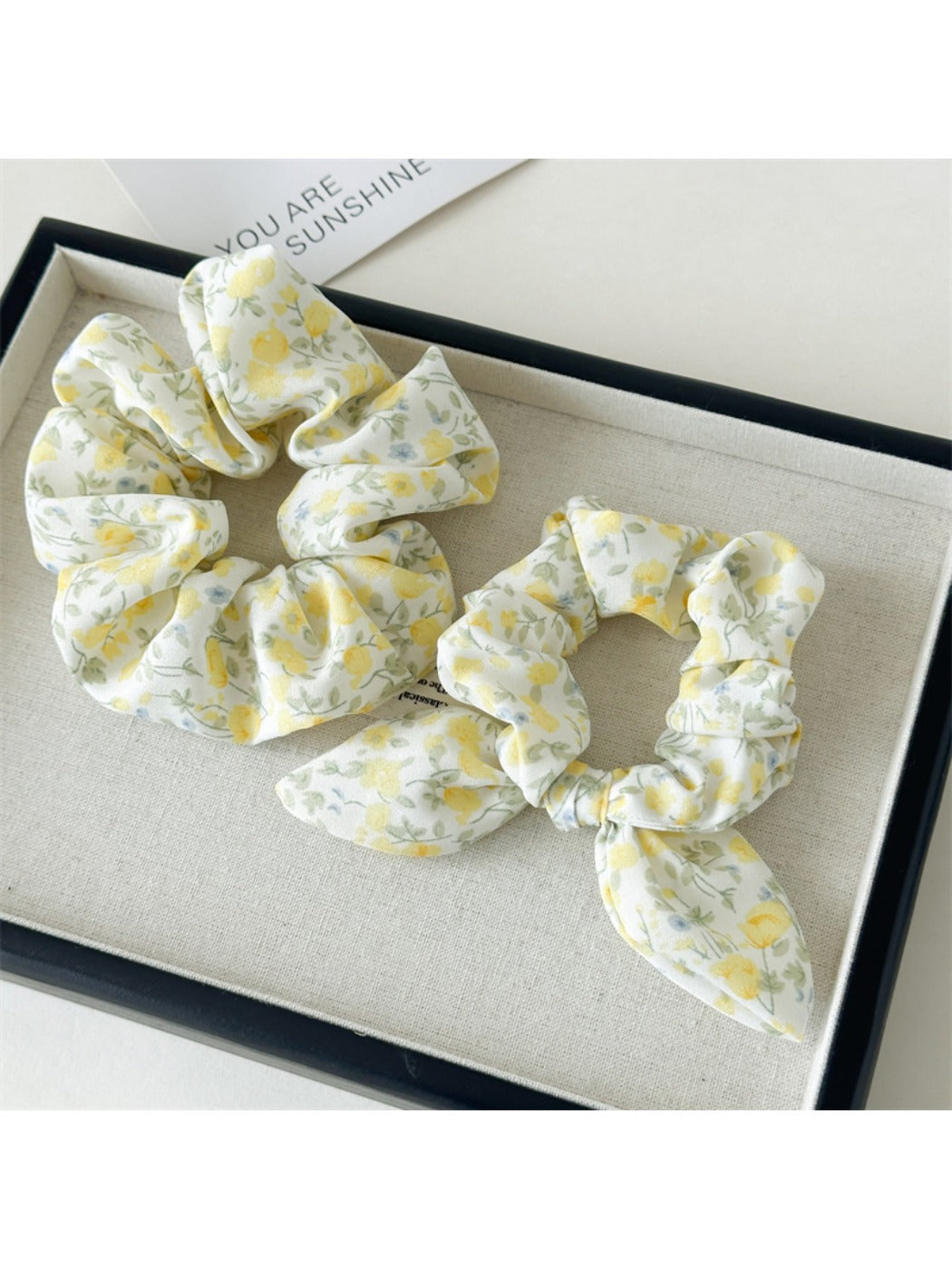 Gifty - Chiffon Floral Hair Scrunchie