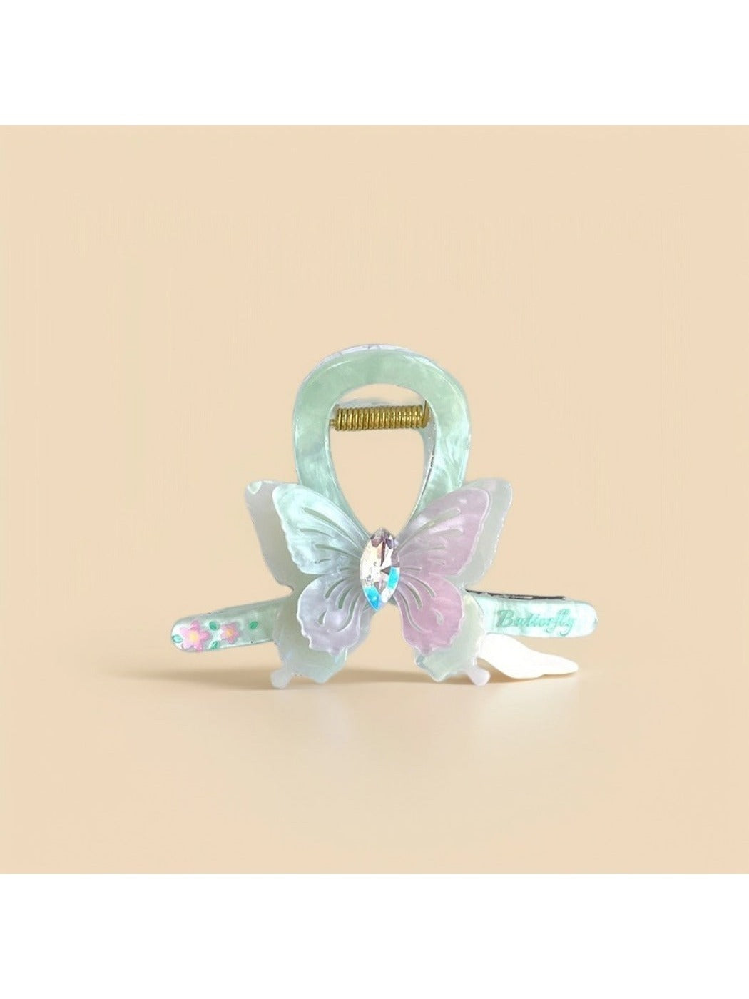 Beau - Ribbon Bow Butterfly Hair Claw Clip