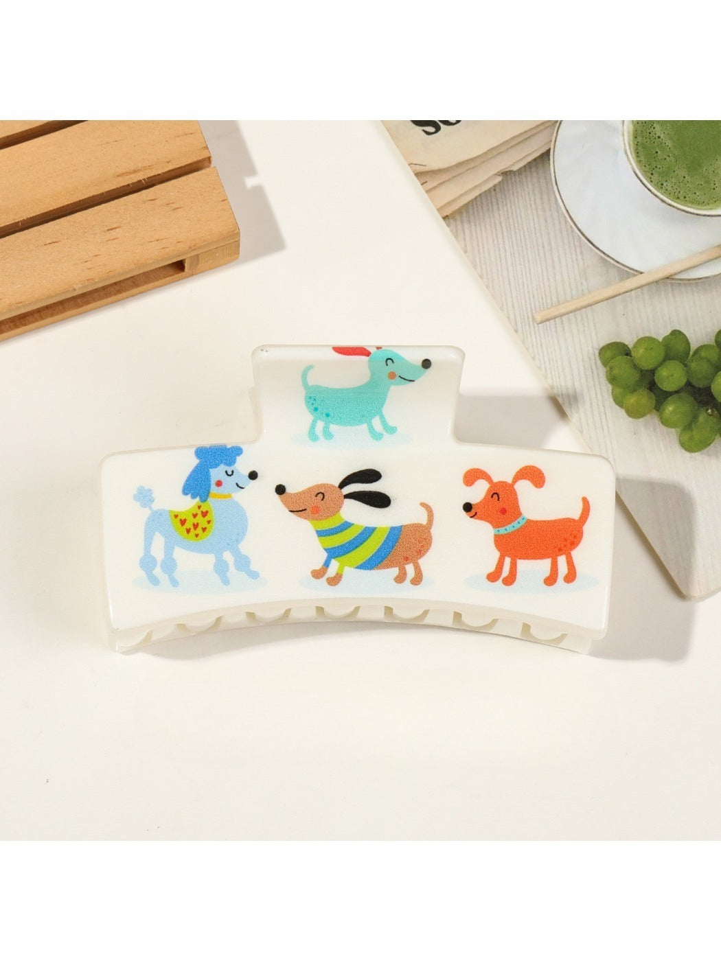 Beau - Cute Solid Square Hair Clips