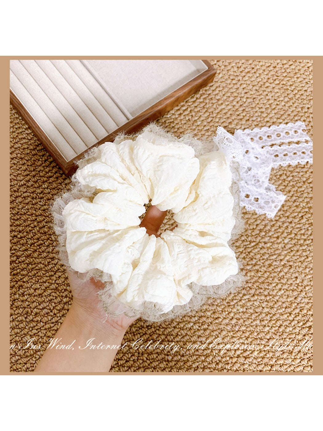 Gifty - Lace Mesh Simple Hair Loop